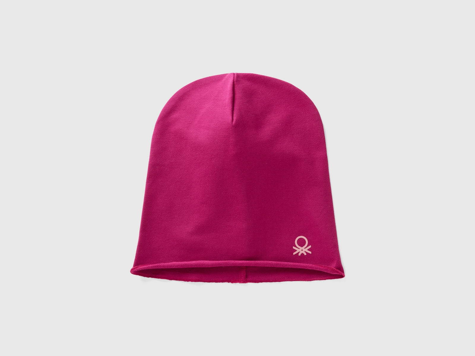 Cuffietta in cotone stretch da bimbo fucsia | Benetton Outlet