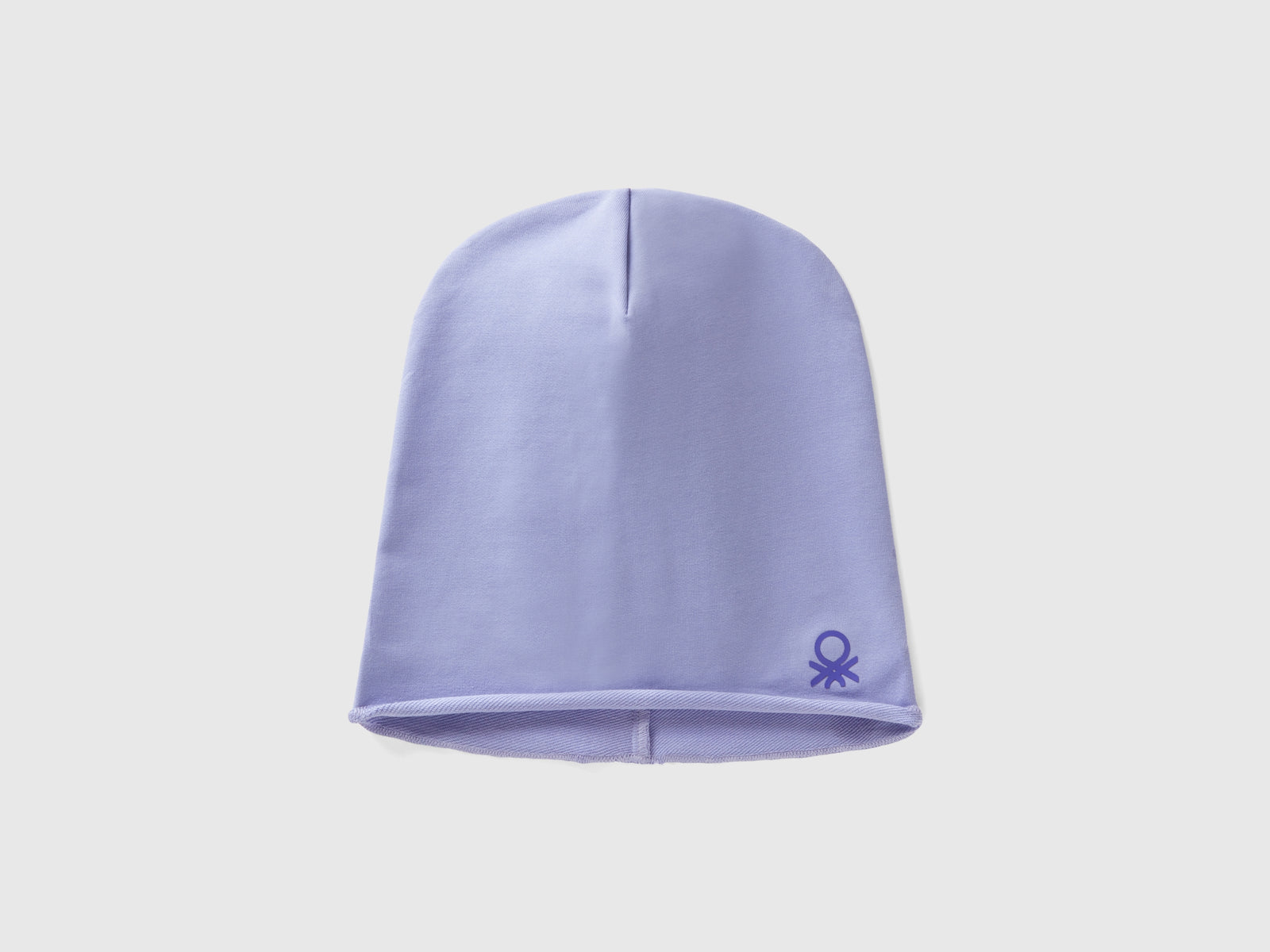 Cuffietta in cotone stretch da bimbo lilla | Benetton Outlet