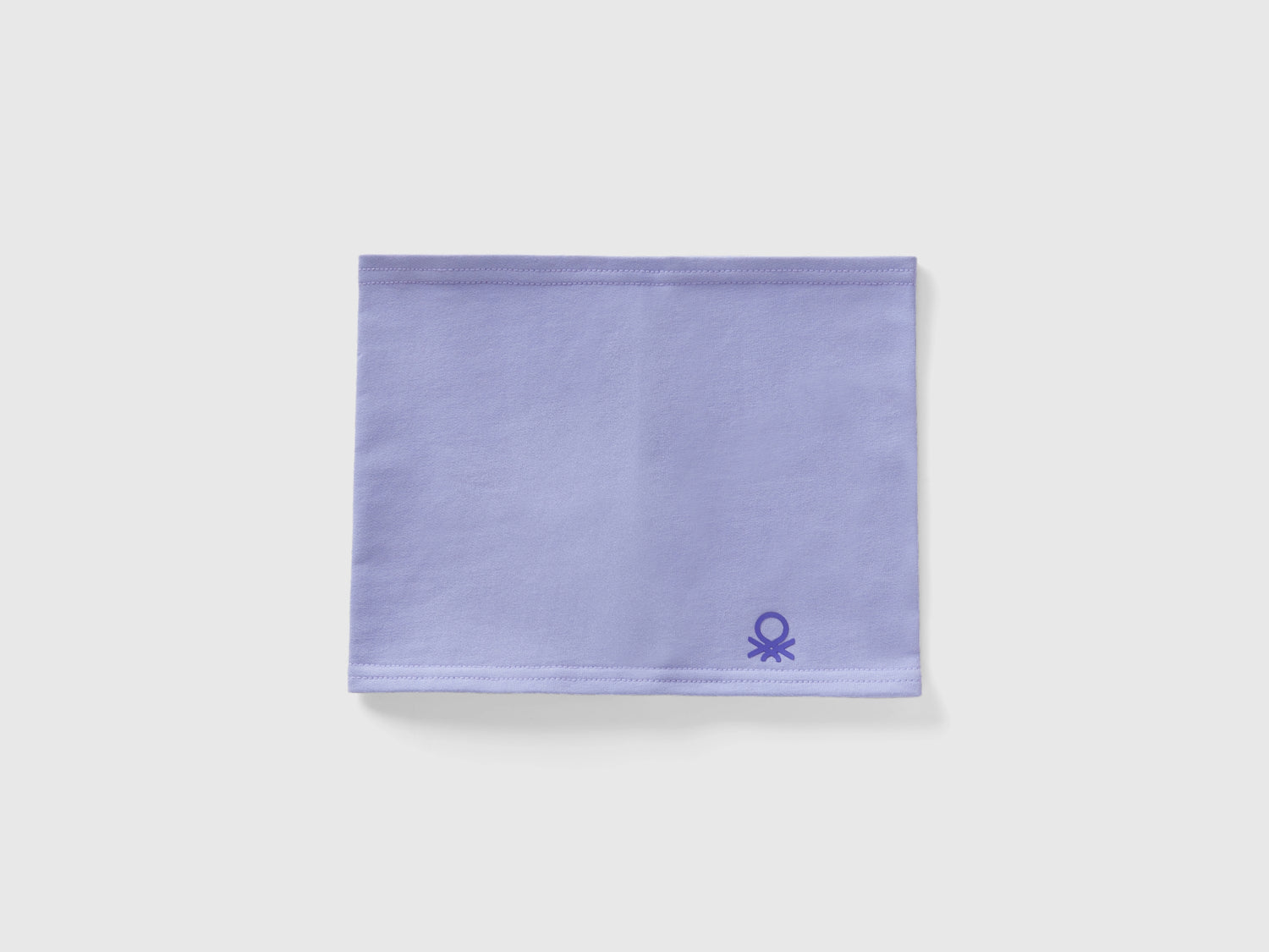 Scaldacollo in cotone stretch da bimbo lilla | Benetton Outlet