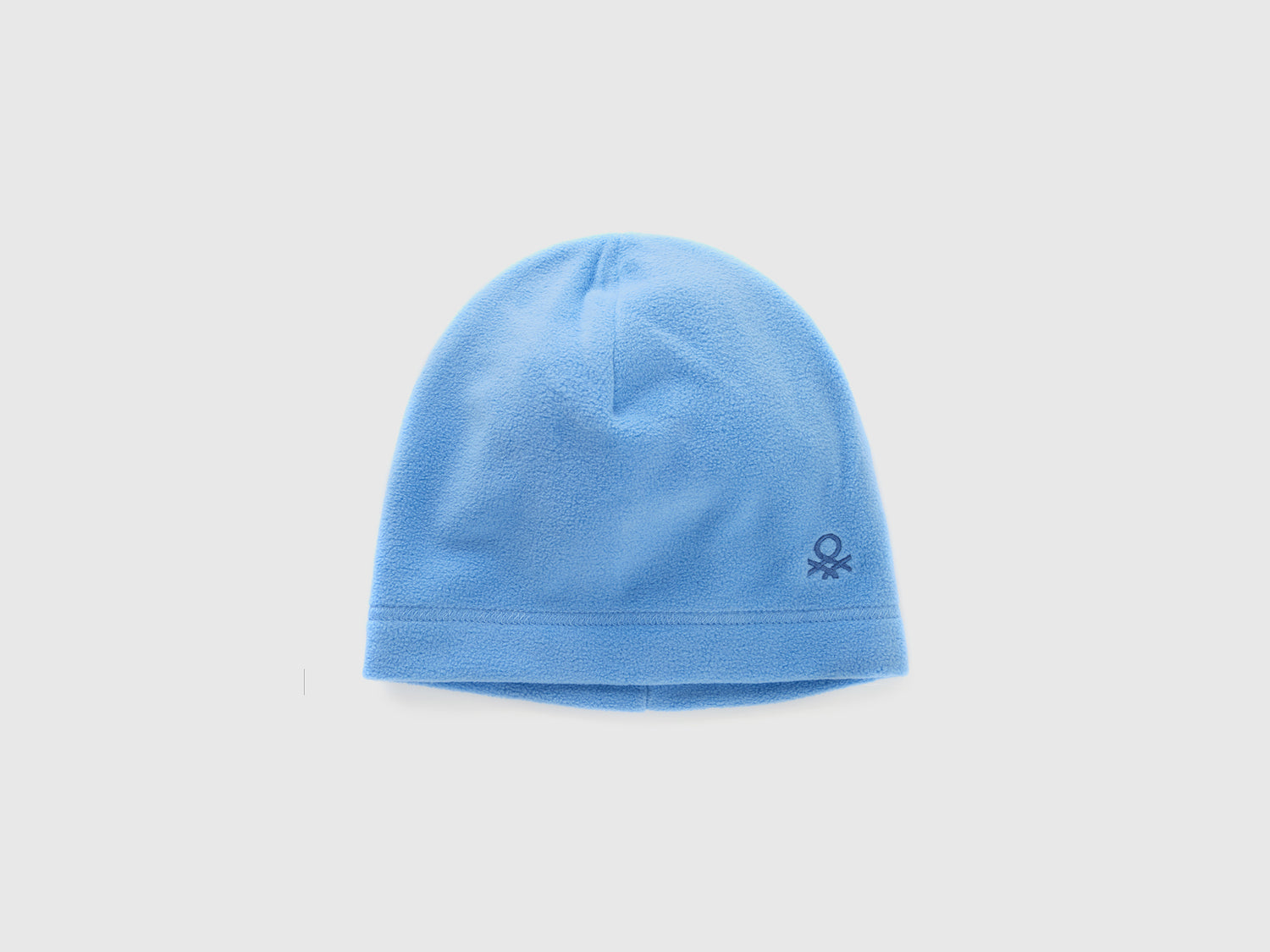 Cuffietta in pile da bambino blu | Benetton Outlet