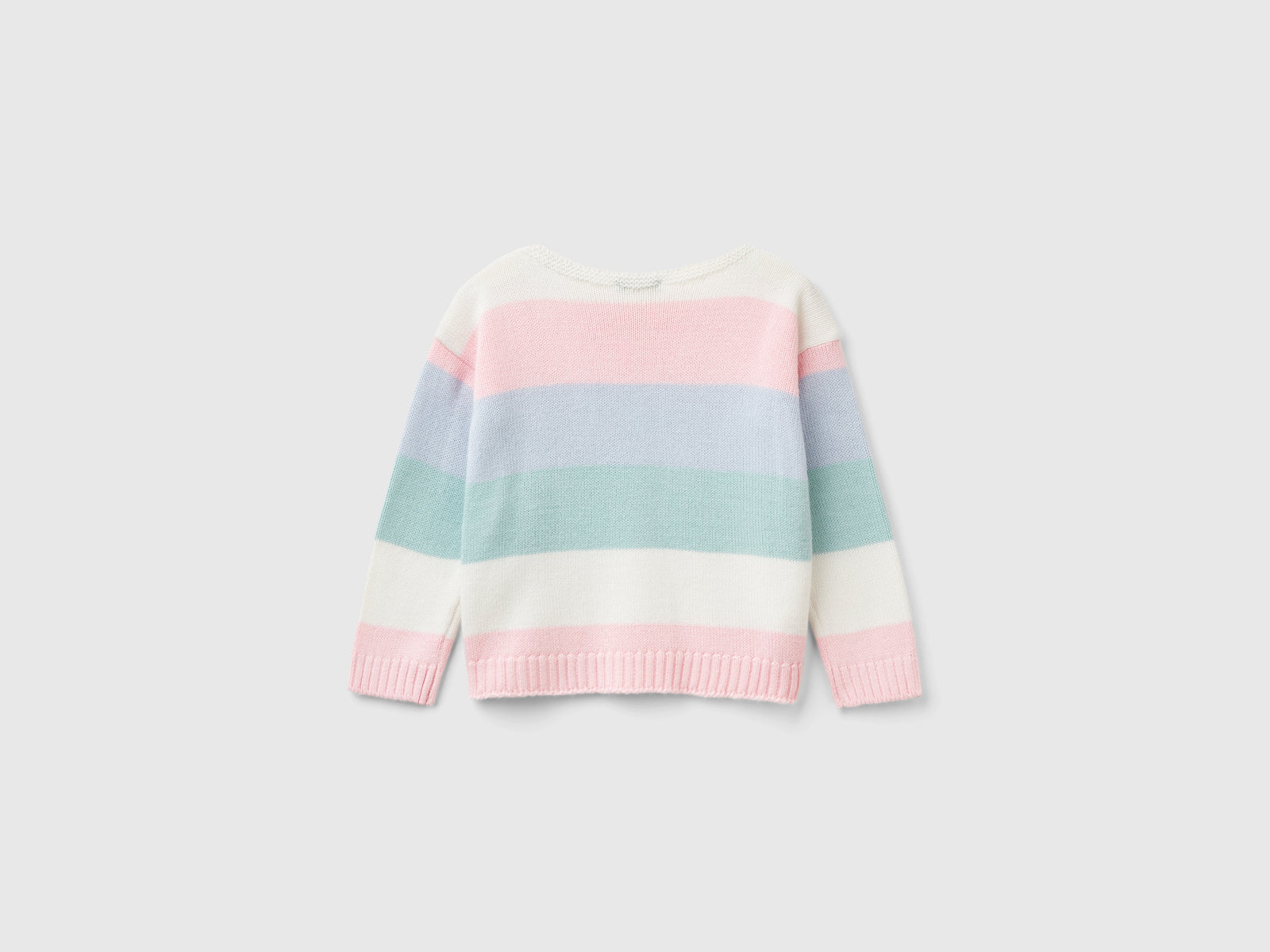 Maglioncino a righe da bimba multi-color 2 | Benetton Outlet