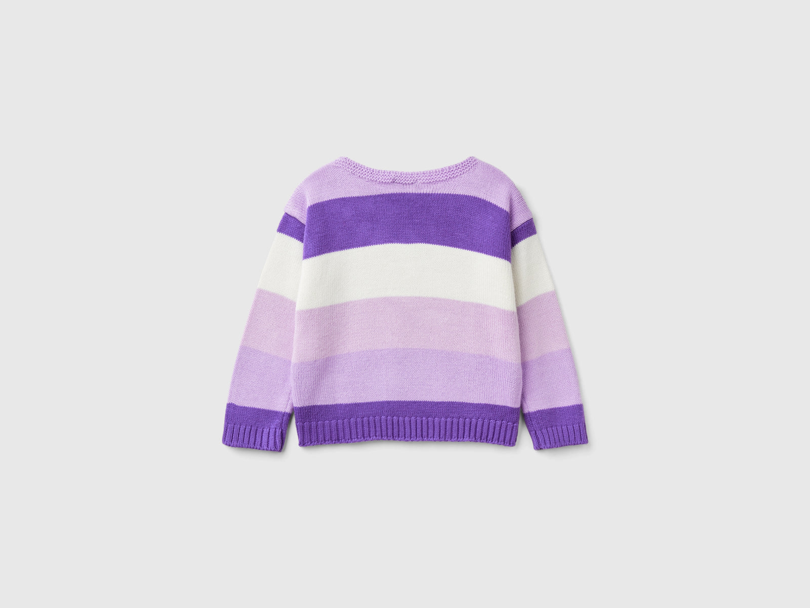 Maglioncino a righe da bimba multi-color 2 | Benetton Outlet