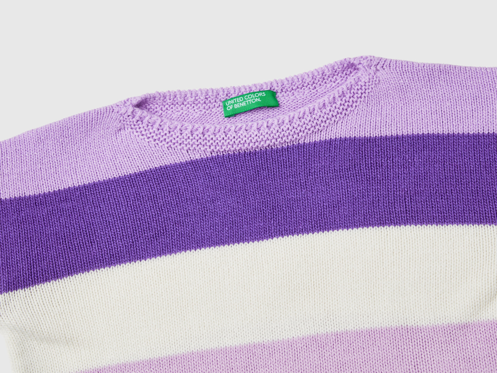 Maglioncino a righe da bimba multi-color 3 | Benetton Outlet