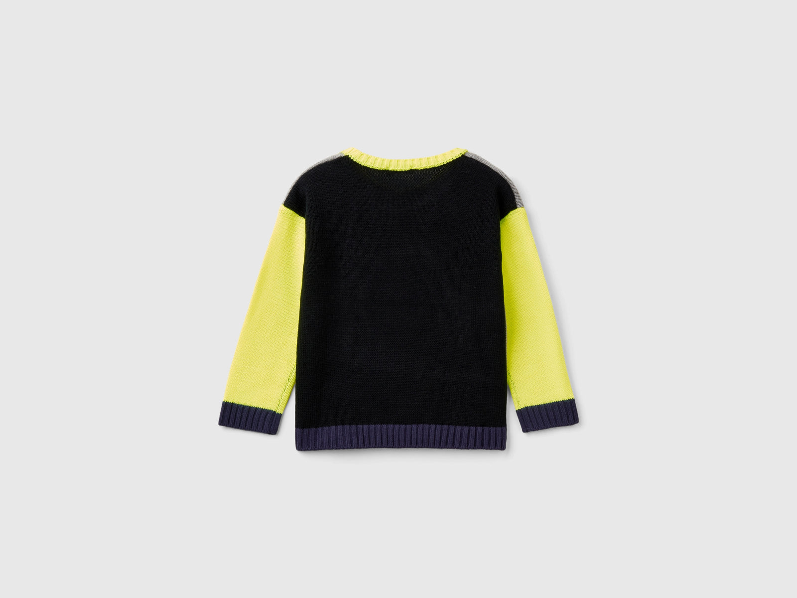Maglioncino color block da bimbo multi-color 2 | Benetton Outlet