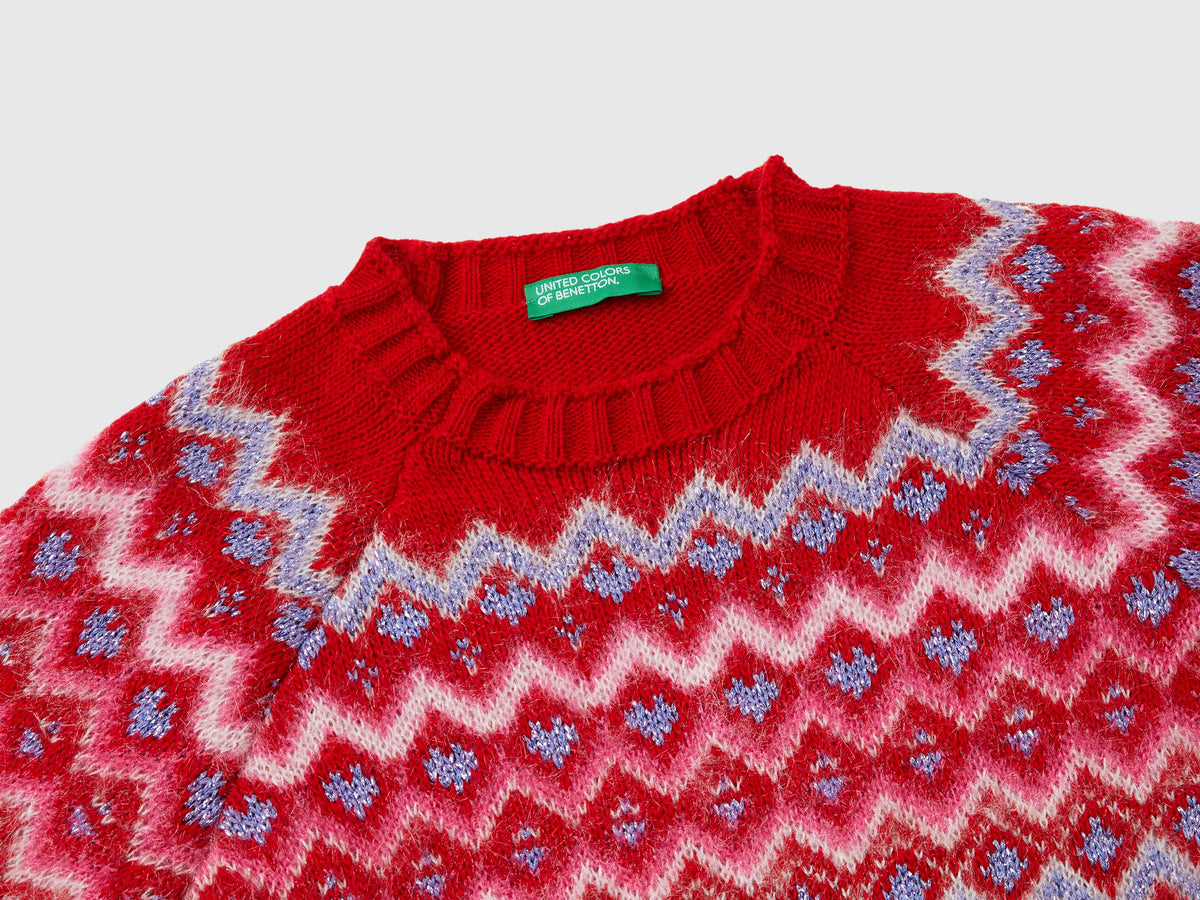 Maglione jacquard