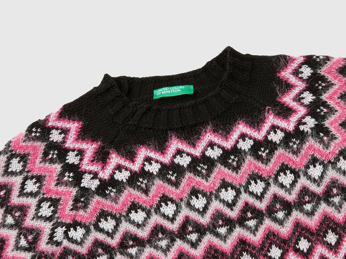 Maglione jacquard