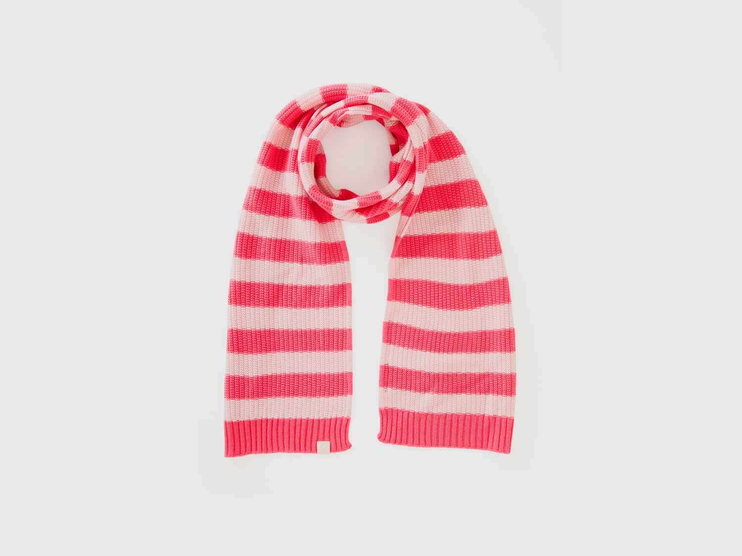 Sciarpa in maglia a righe da bambino multi-color | Benetton Outlet