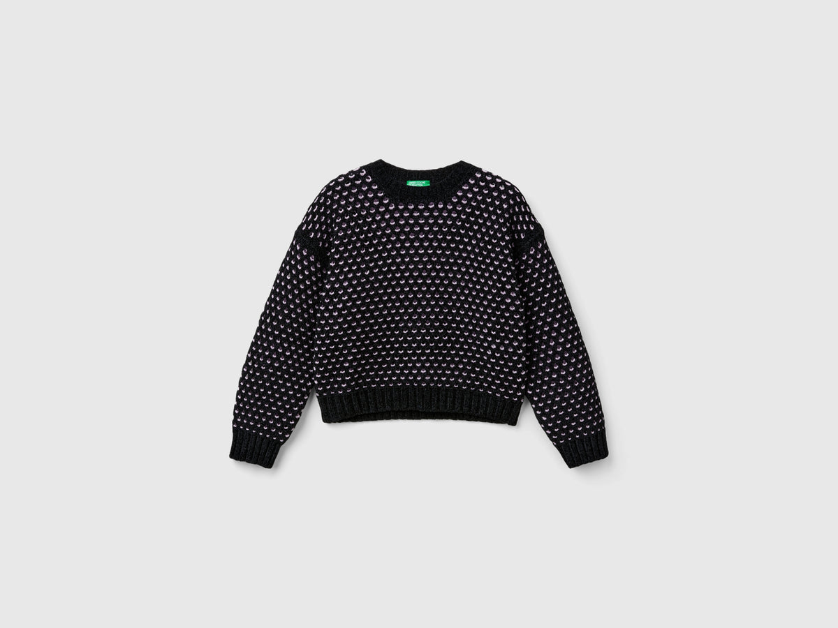 Maglia boxy fit in ciniglia