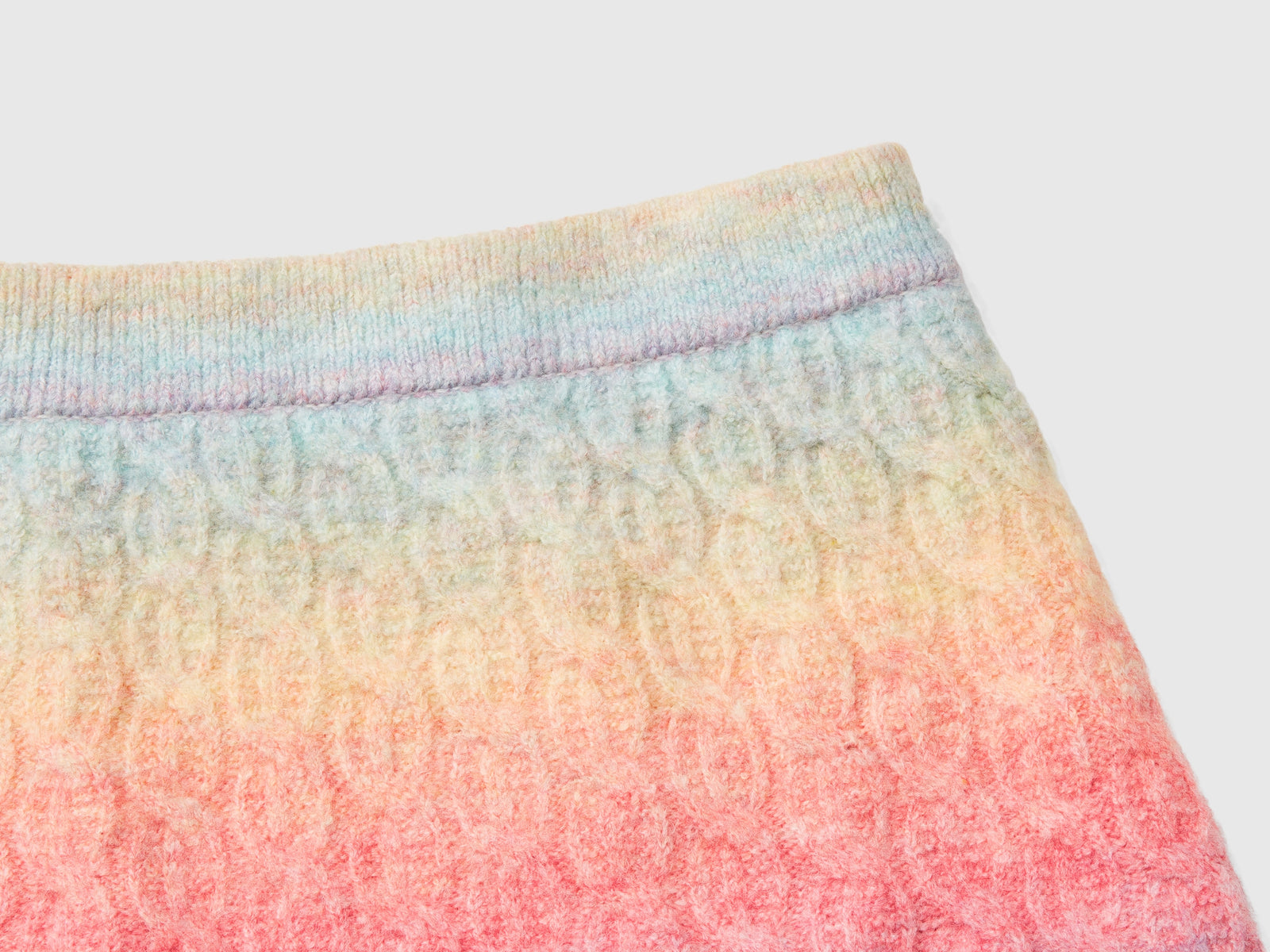 Minigonna con trecce da bambina multi-color 3 | Benetton Outlet