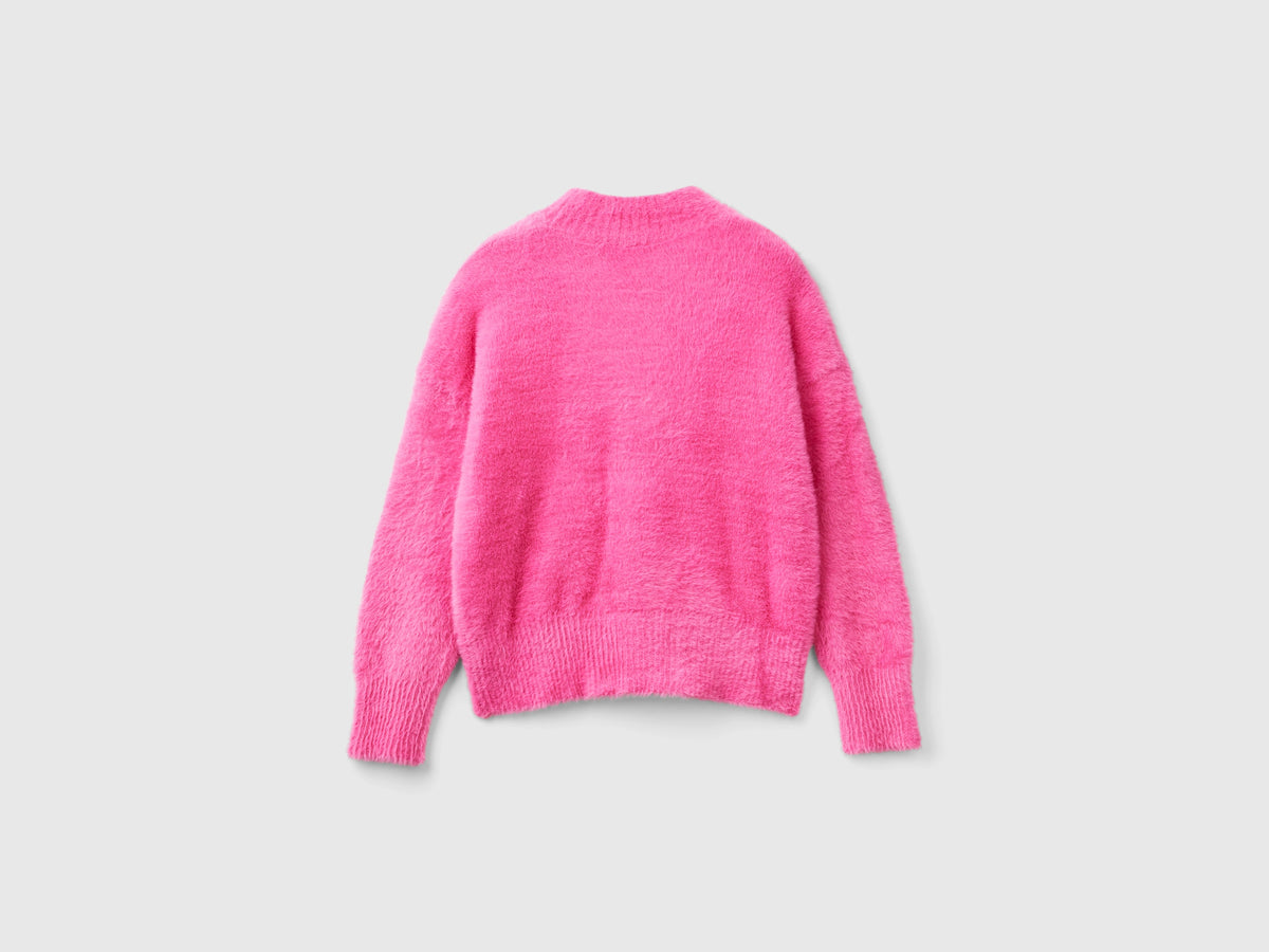 Maglia in filato peloso