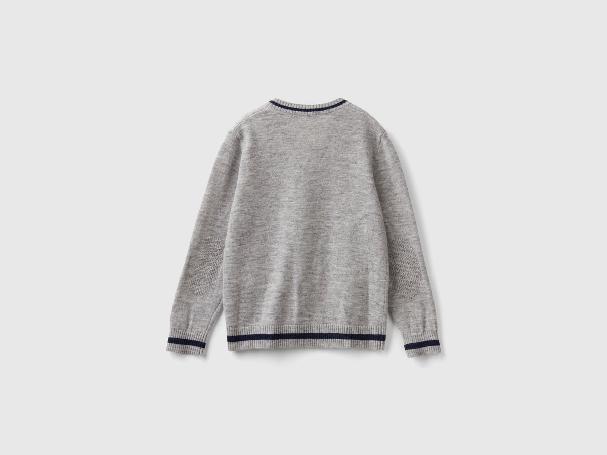 Cardigan con scollo a V
