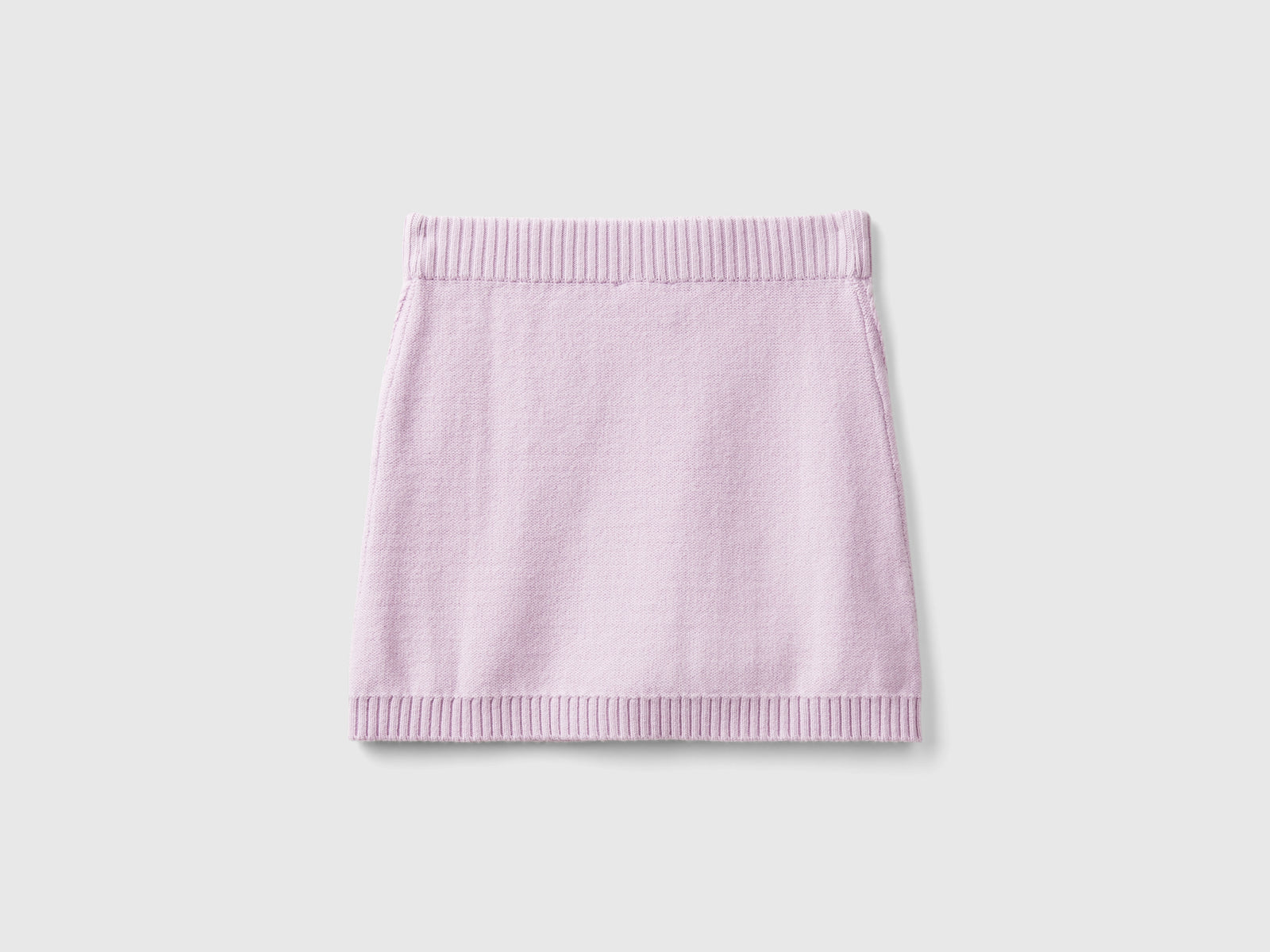 Minigonna lavorata da bambina lilla 2 | Benetton Outlet