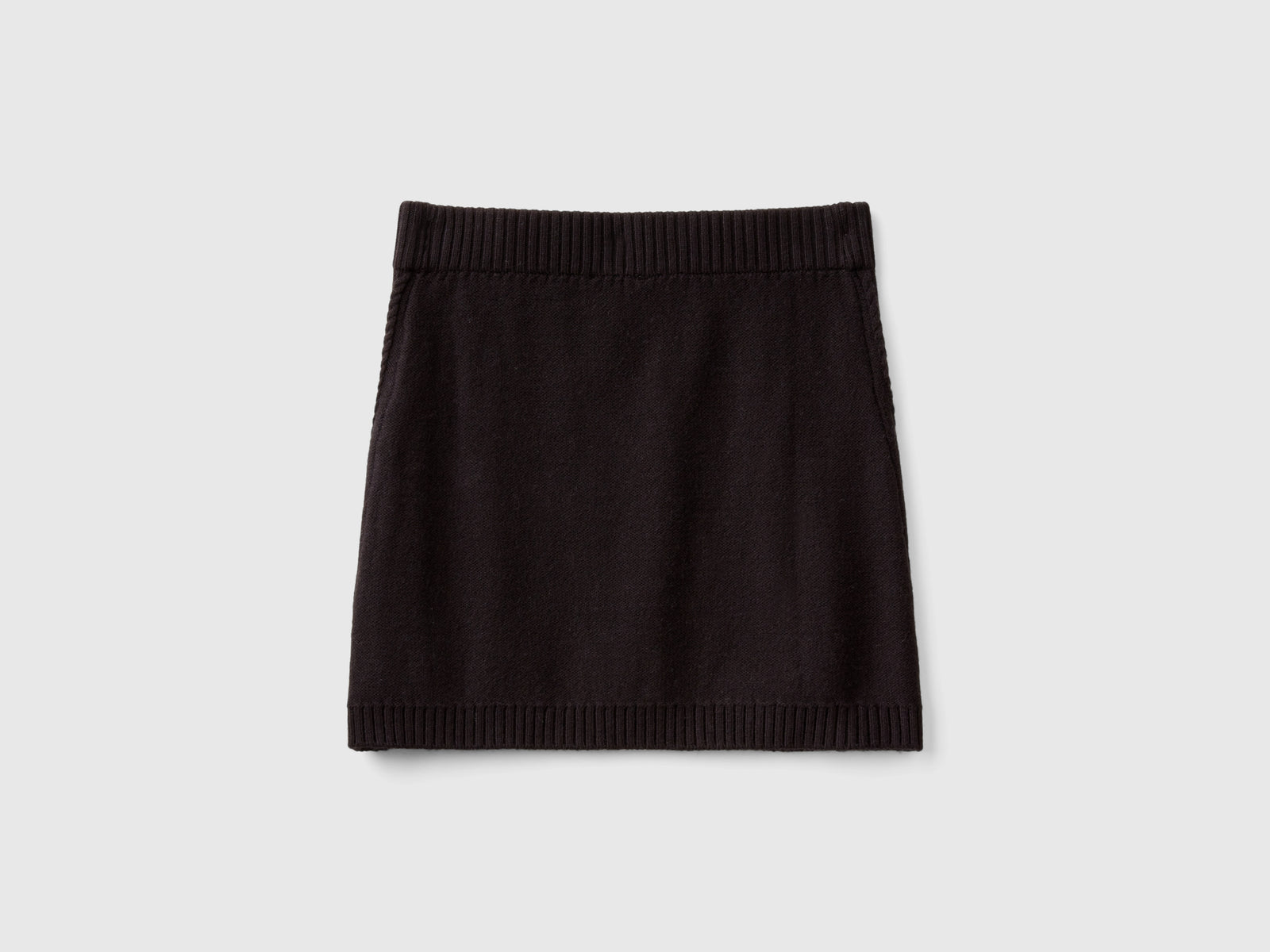 Minigonna lavorata da bambina nero 2 | Benetton Outlet