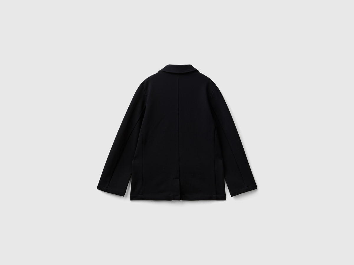 Blazer in misto viscosa stretch