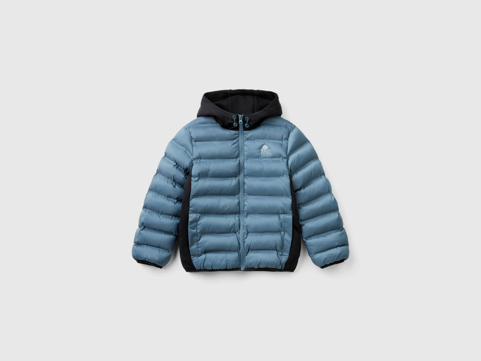 Giubbotto con dettagli in neoprene da bambino avio | Benetton Outlet