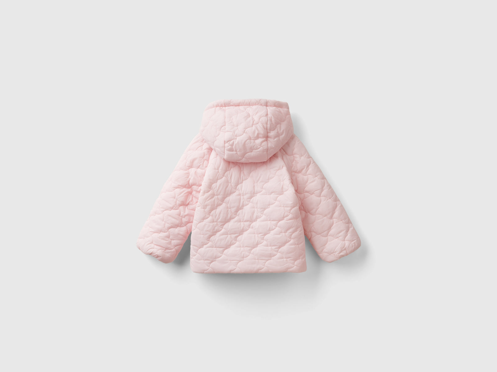 Giubbino leggero trapuntato da bimba rosa 2 | Benetton Outlet