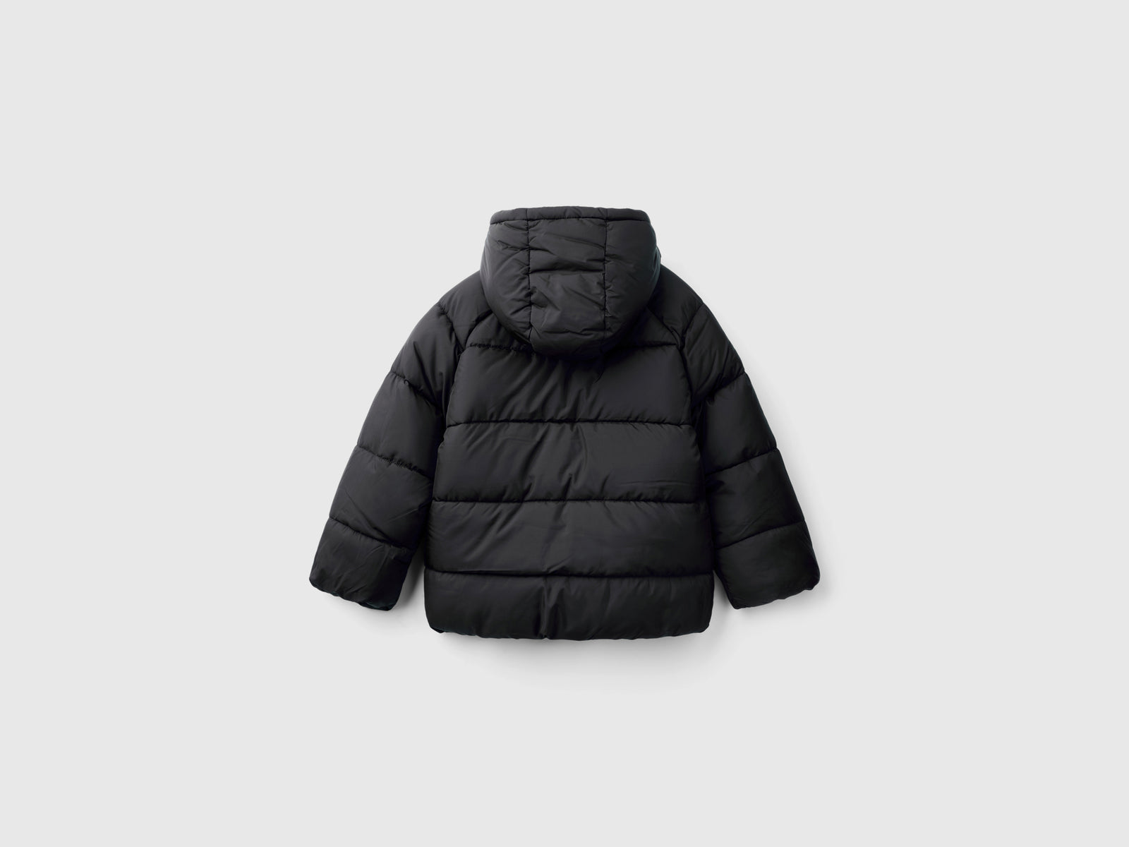 Chaqueta acolchada "Rain Defender" da bambino nero 2 | Benetton Outlet