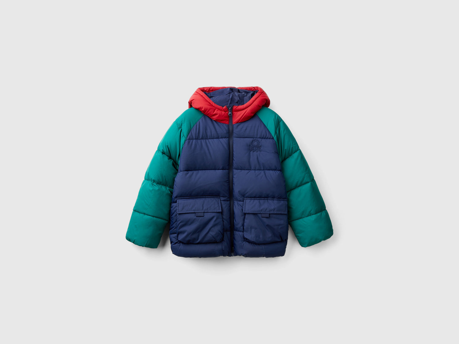 Giubbotto imbottito "Rain Defender" da bambino multi-color | Benetton Outlet