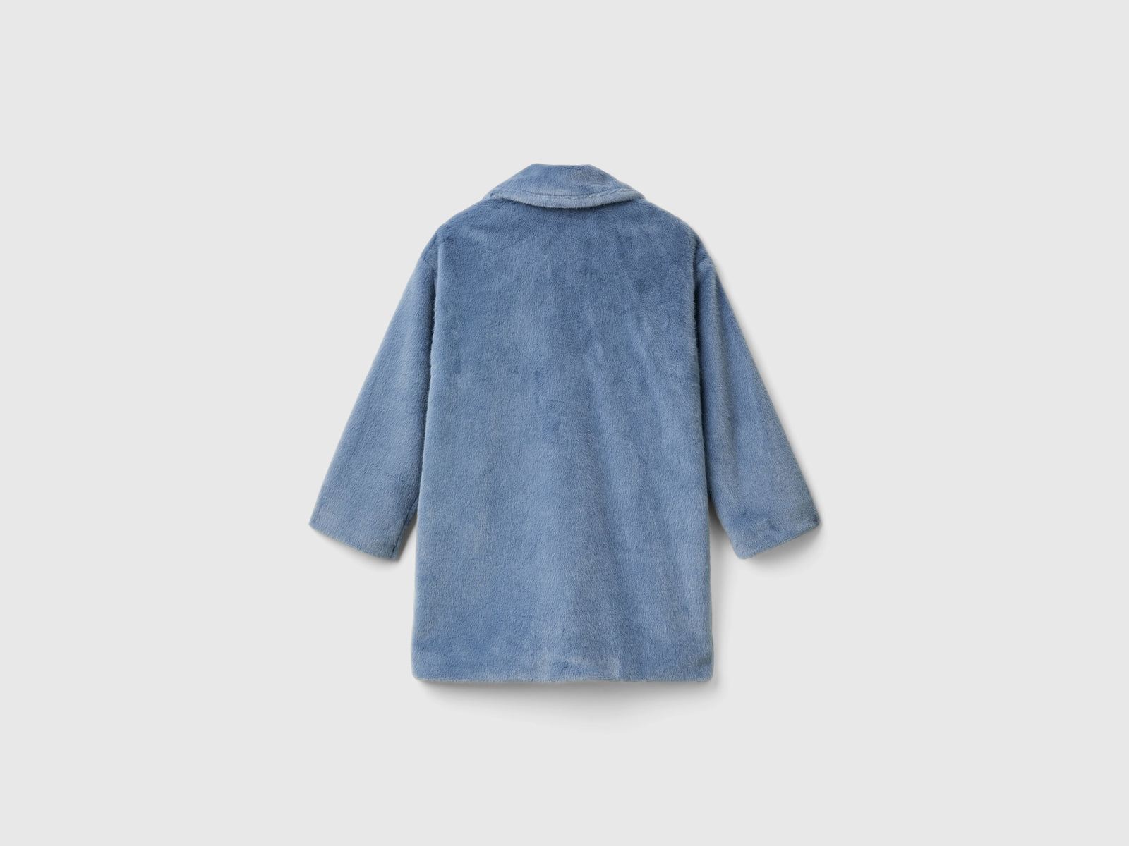 abrigo de piel sintética da bambina avio 2 | Benetton Outlet
