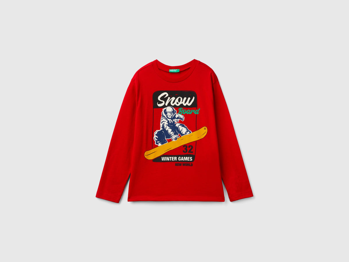 T-shirt con stampa