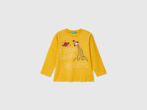 Maglietta regular fit con stampa