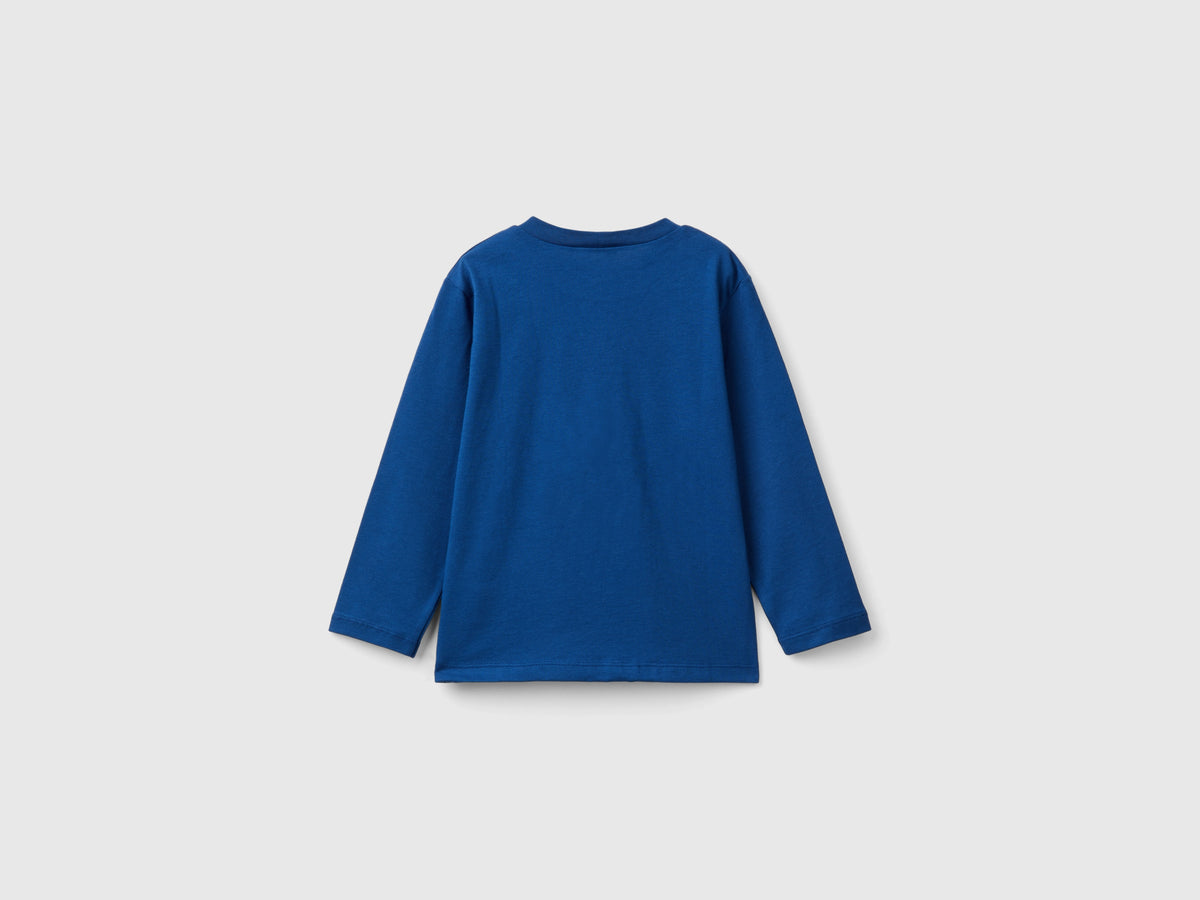 Maglietta regular fit con stampa