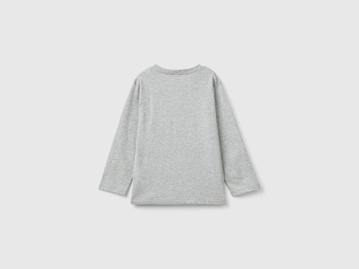 Maglietta regular fit con stampa