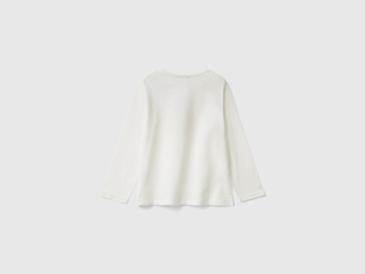 Maglietta regular fit con stampa