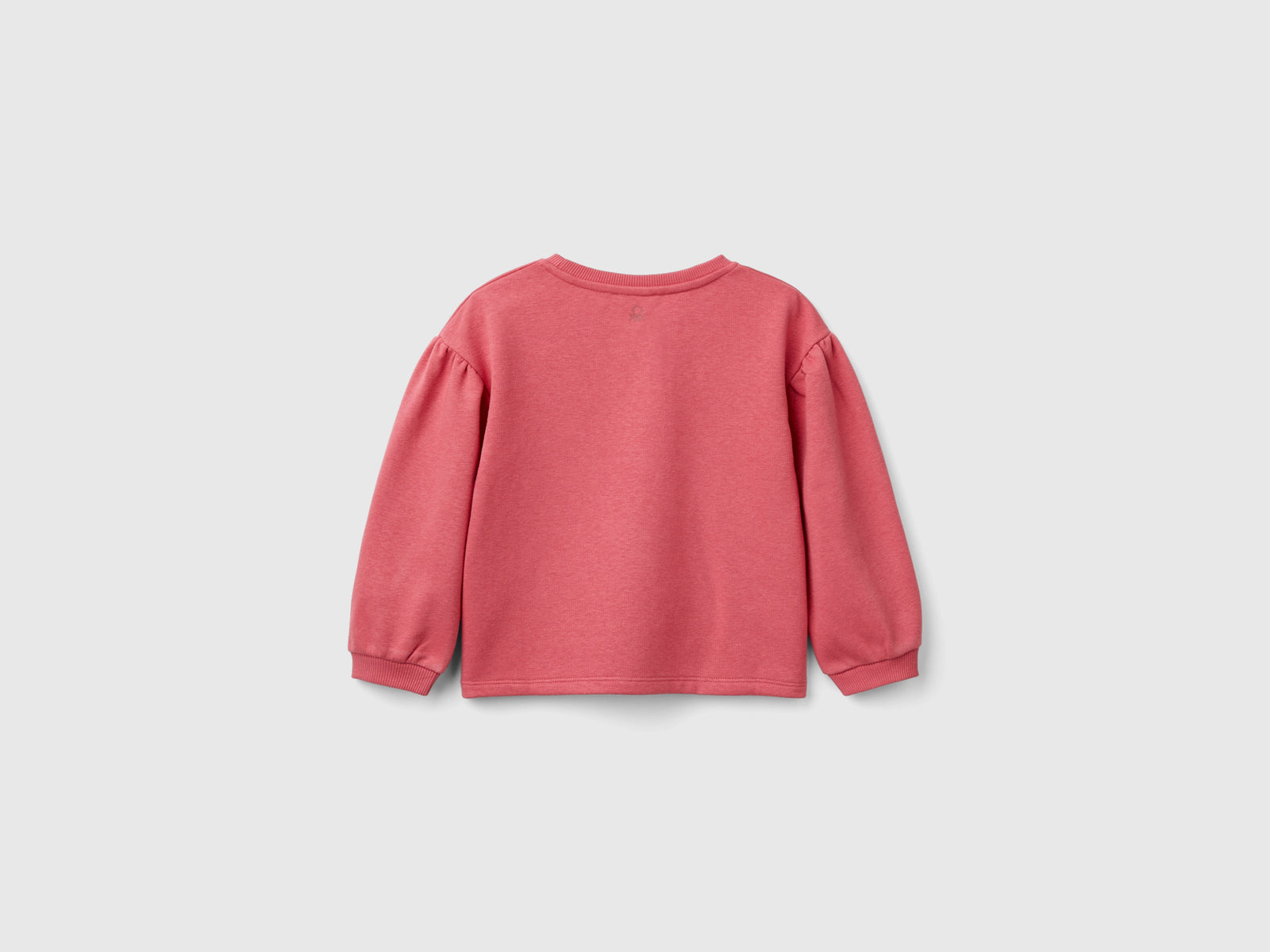 Felpa con stampa glitter da bimba malva 2 | Benetton Outlet