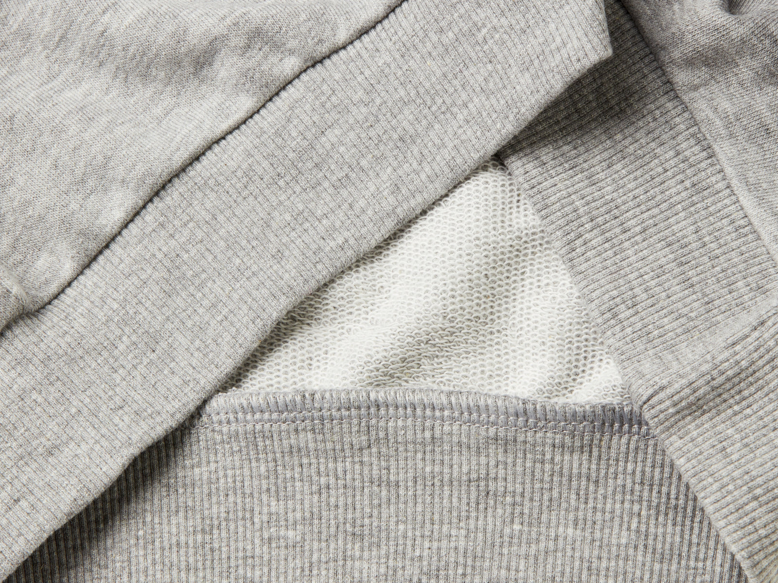 Felpa con cappuccio tartan da bimbo grigio chiaro 3 | Benetton Outlet