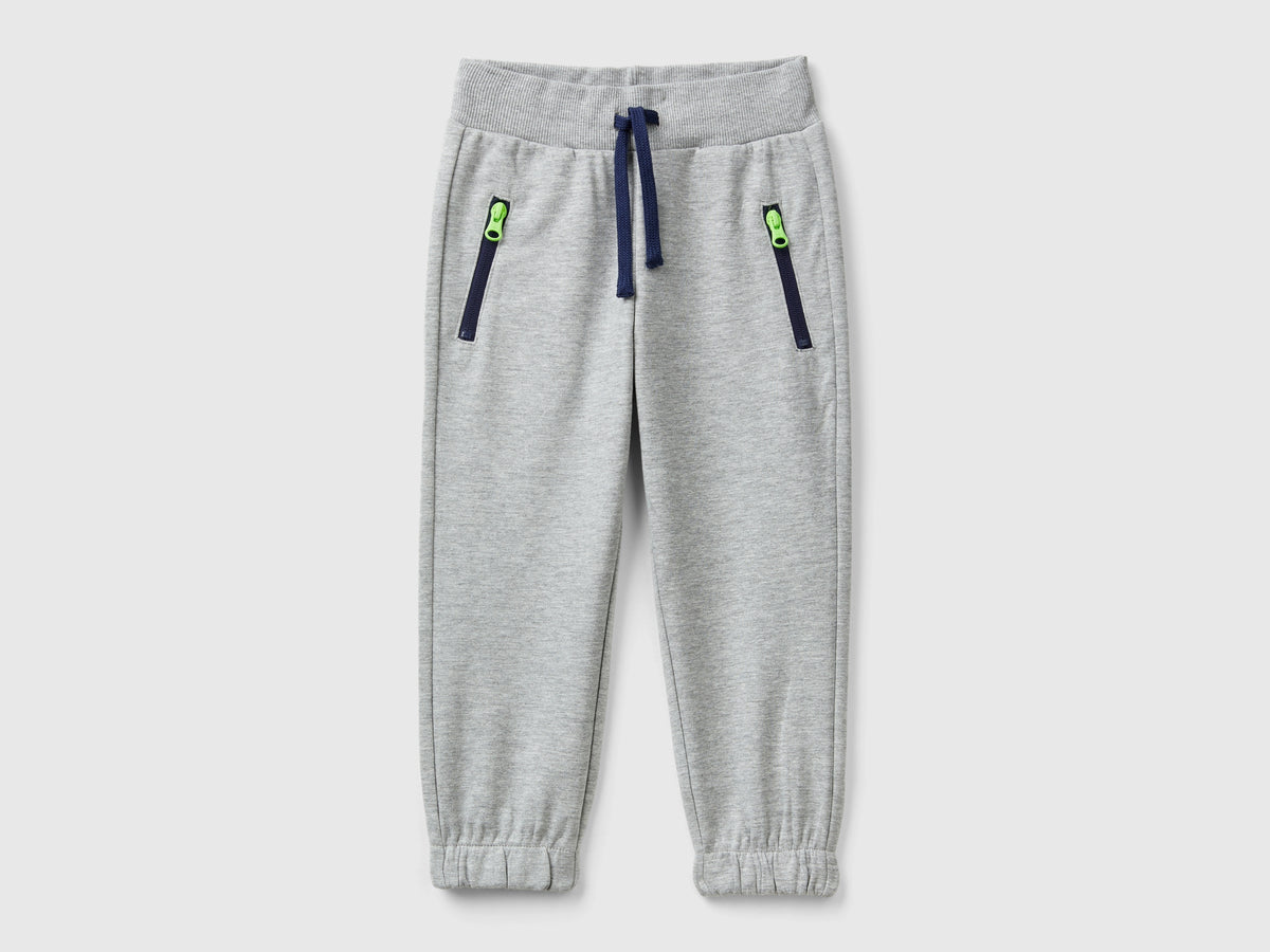 Pantaloni con stampa e coulisse
