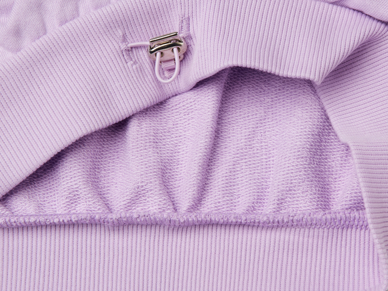 Felpa con scollo asimmetrico da bambina lilla 3 | Benetton Outlet