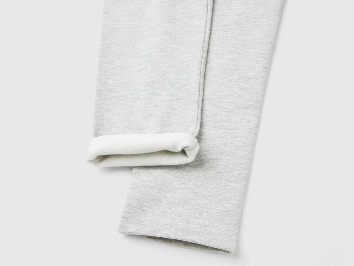 Leggings in felpa calda