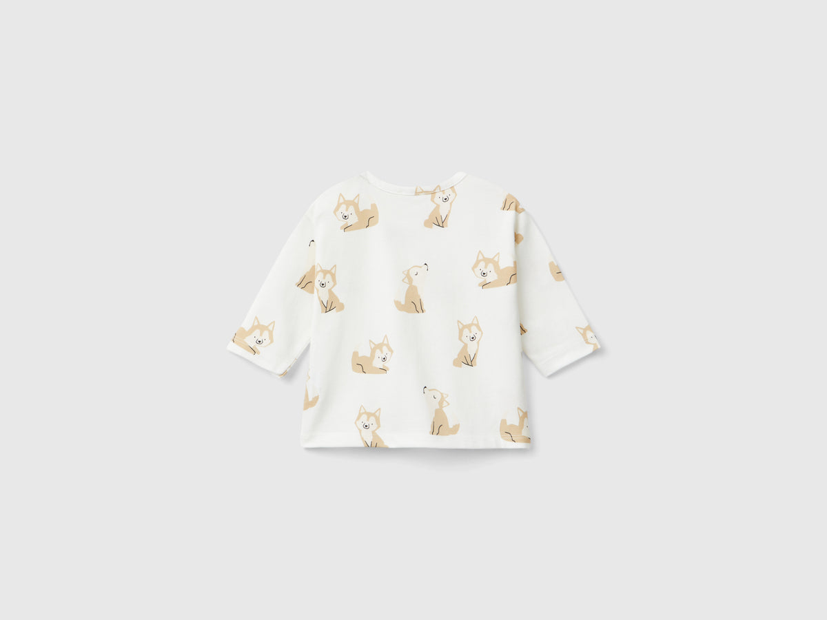 T-shirt fantasia in caldo cotone bio