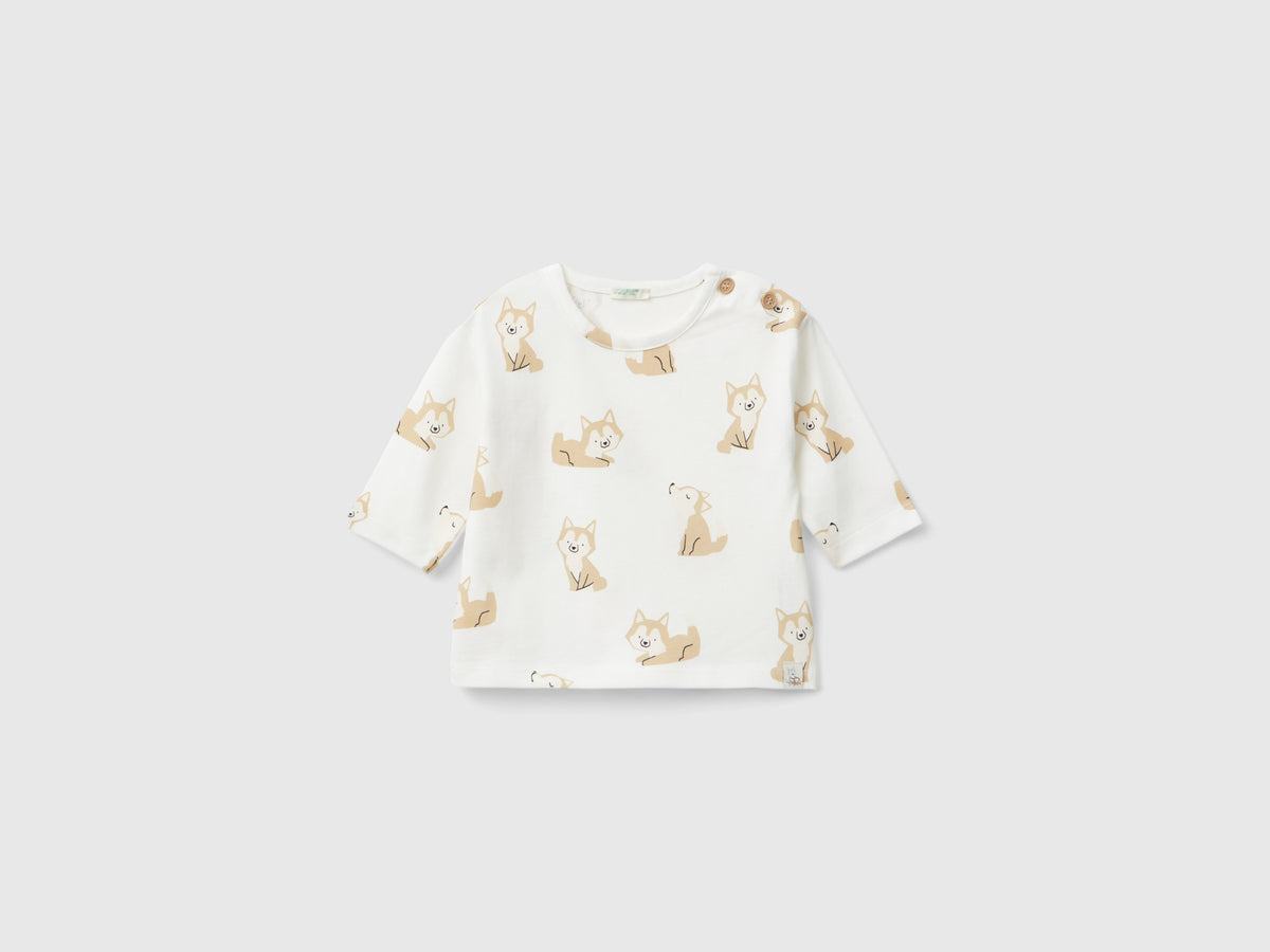 T-shirt fantasia in caldo cotone bio