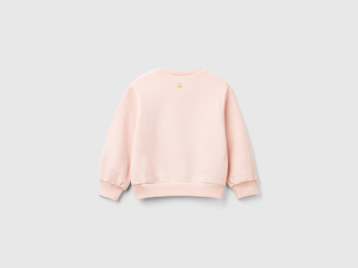 Sudadera cálida con parche
