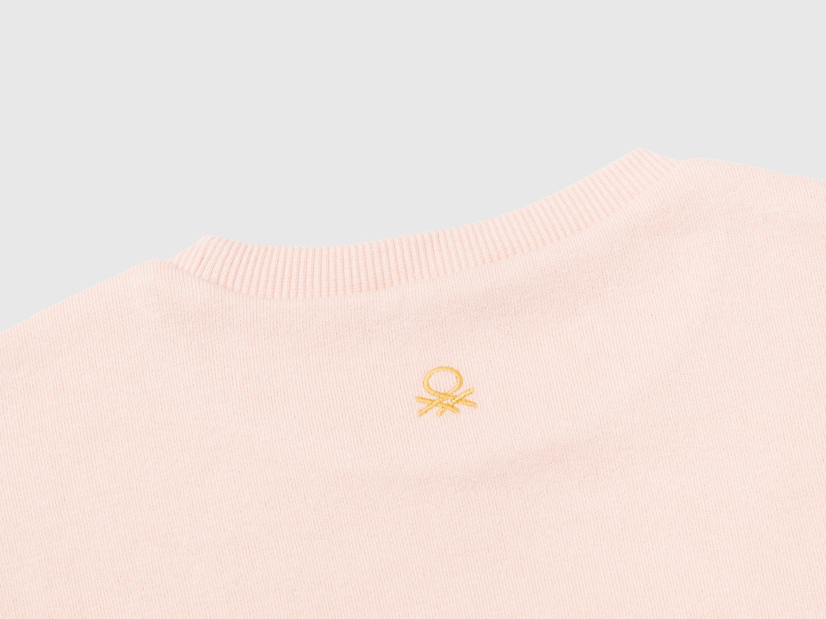 Sudadera cálida con parche