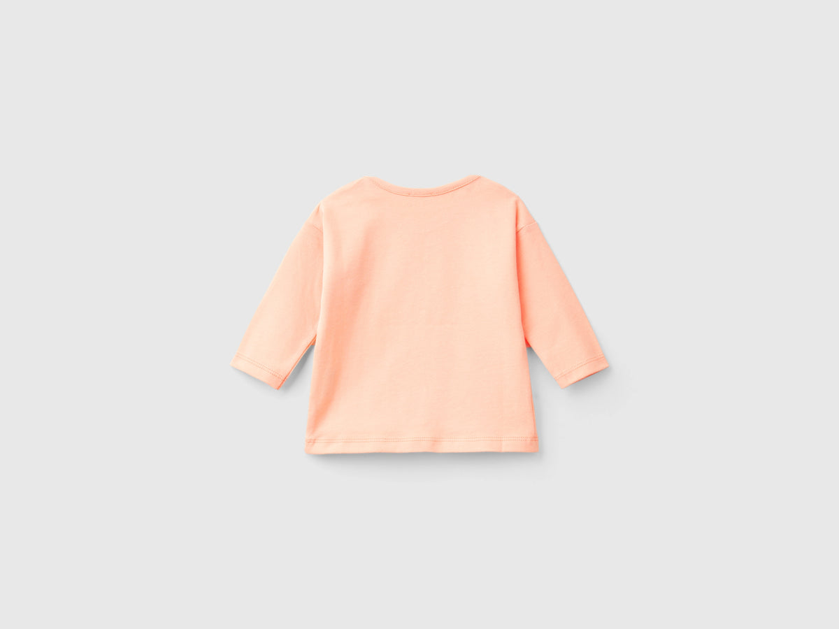 Camiseta estampada de algodón orgánico