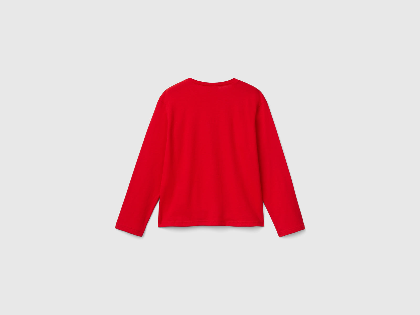 Maglietta natalizia Minnie e Topolino da bambina rosso 2 | Benetton Outlet