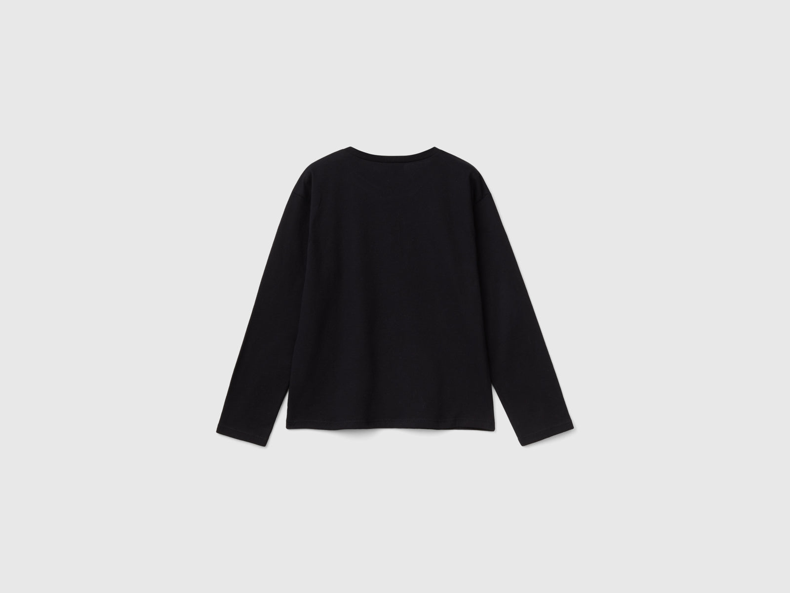 Maglietta natalizia Minnie e Topolino da bambina nero 2 | Benetton Outlet