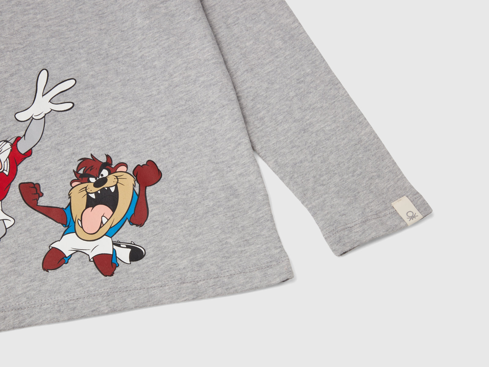 Maglietta con stampa ©Looney Tunes da bambino grigio chiaro 3 | Benetton Outlet
