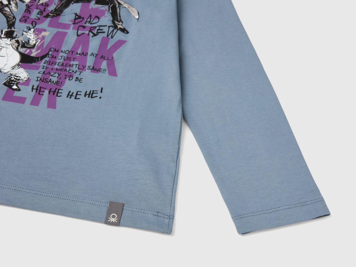 T-shirt ©&™ DC Comics Joker in cotone bio