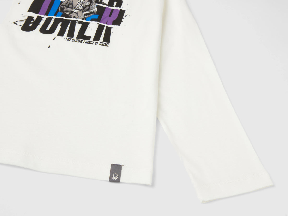 T-shirt ©&™ DC Comics Joker in cotone bio