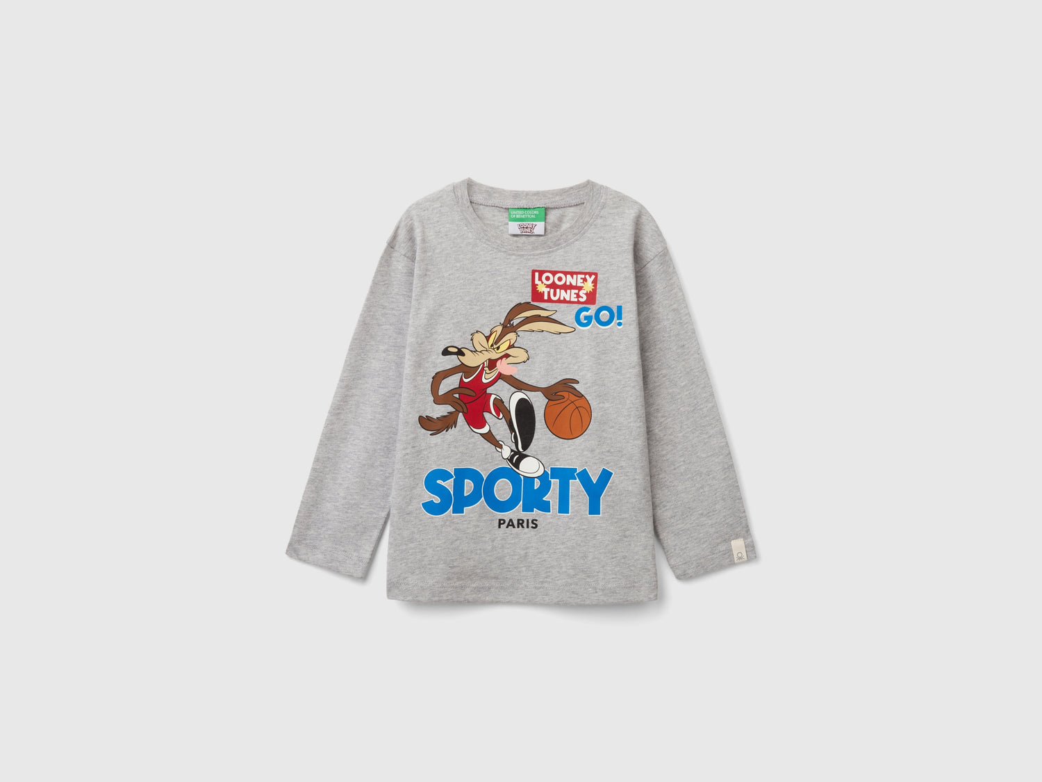 Maglietta regular fit ©Looney Tunes da bimbo grigio scuro | Benetton Outlet