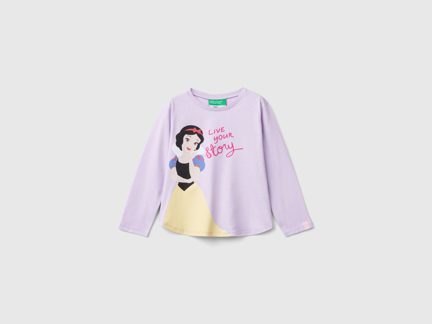 T-shirt ©Disney Biancaneve da bimba lilla | Benetton Outlet