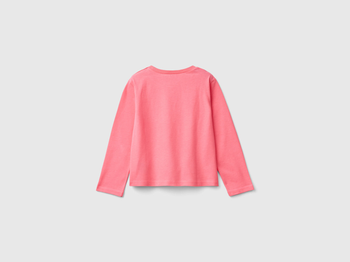 T-shirt con stampa laminata Barbie