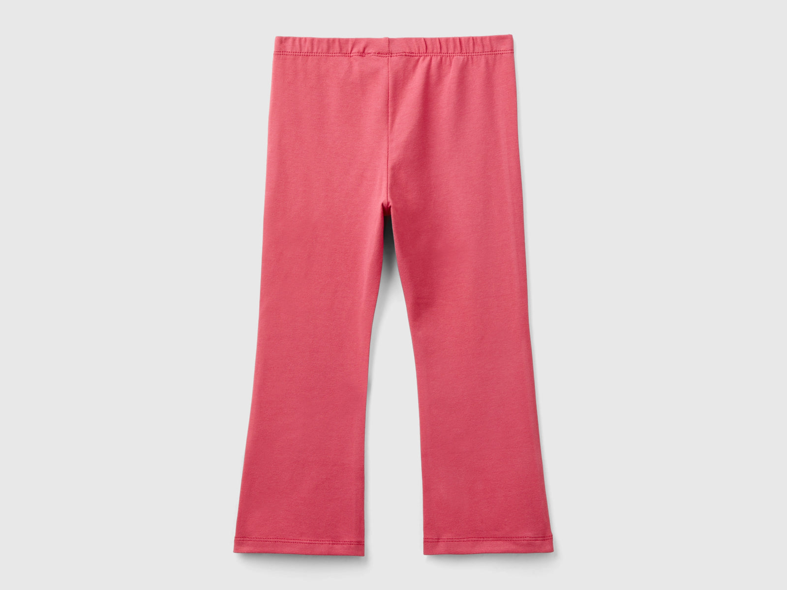Leggings acampanados de algodón elástico da bimba malva 2 | Benetton Outlet