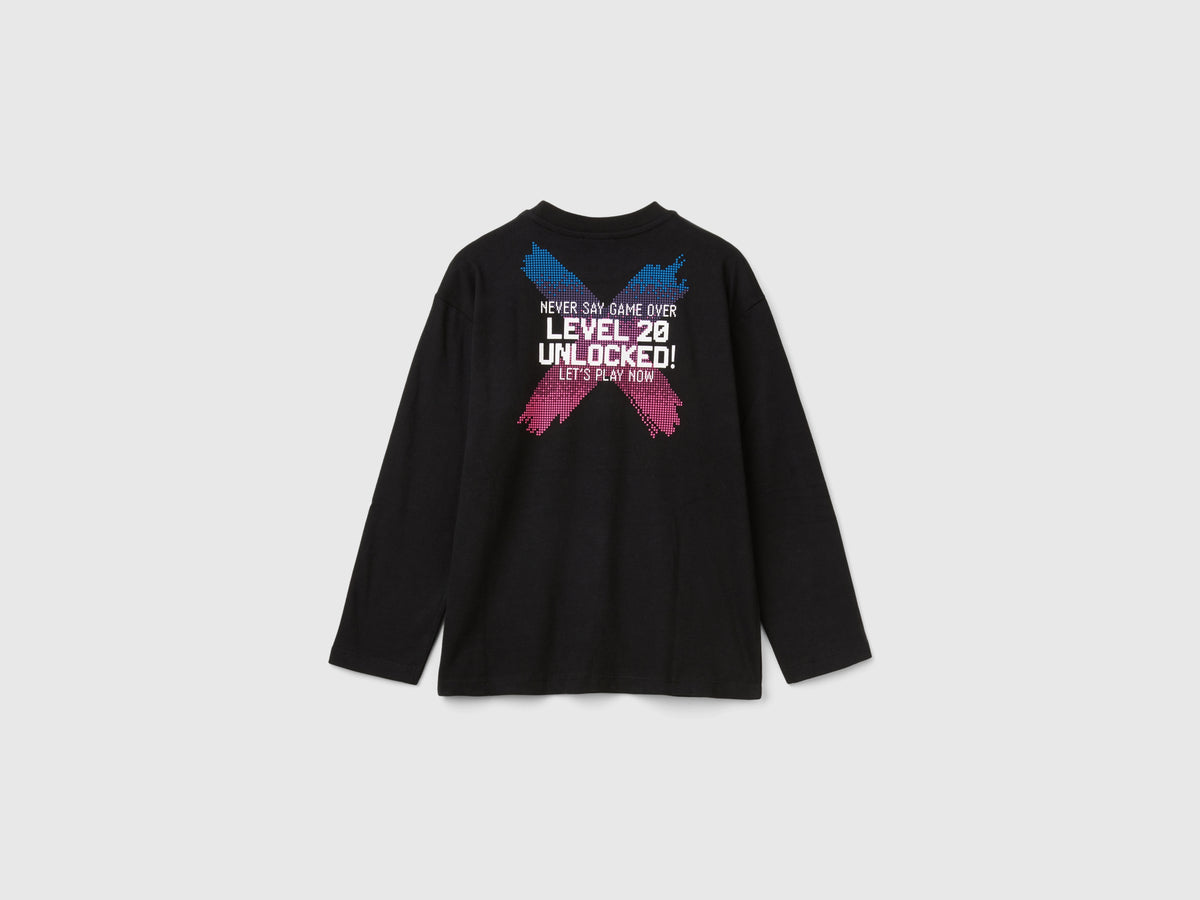 Camiseta de gamer de algodón orgánico