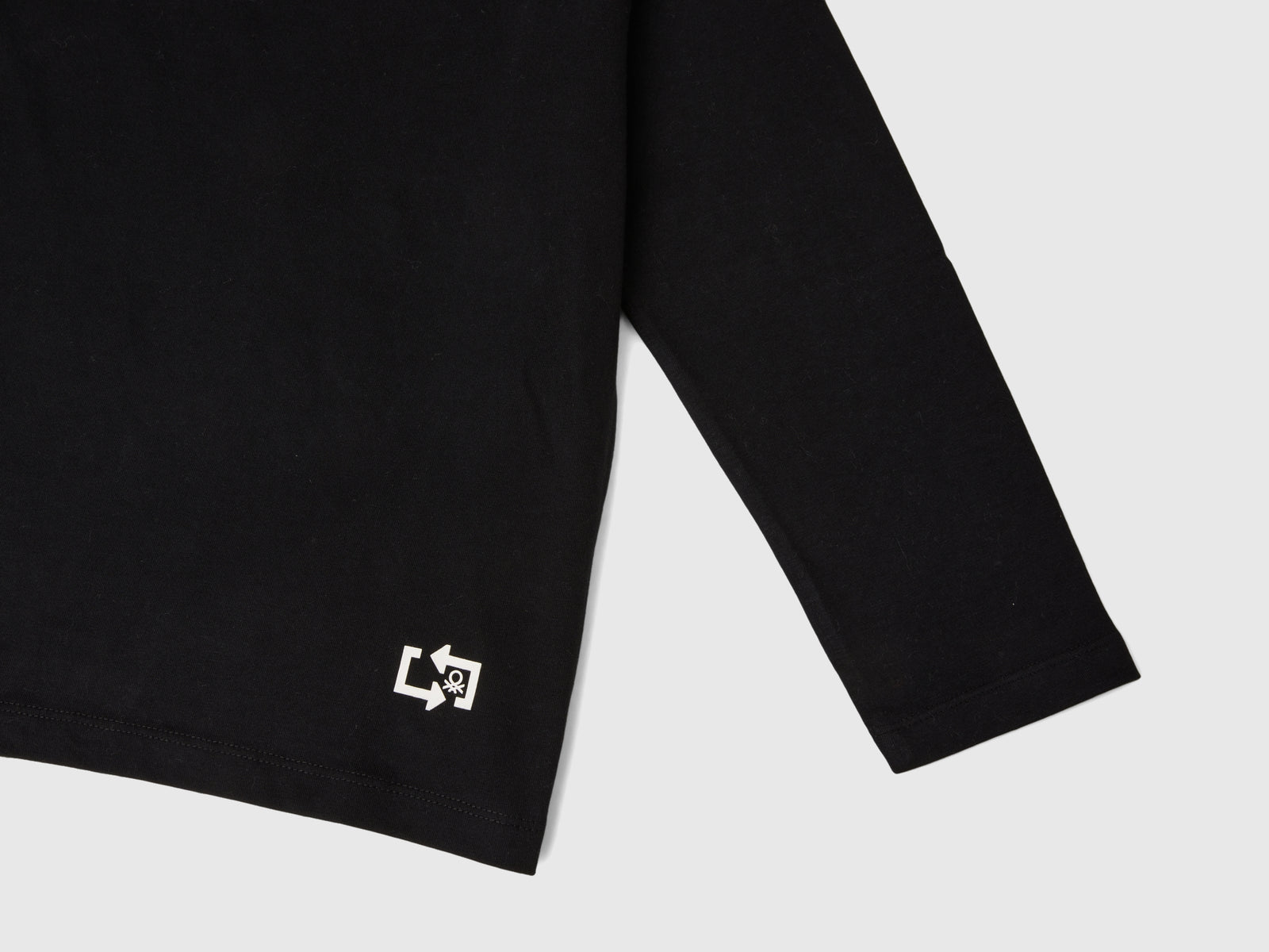 Camiseta de gamer de algodón orgánico da bambino nero 3 | Benetton Outlet