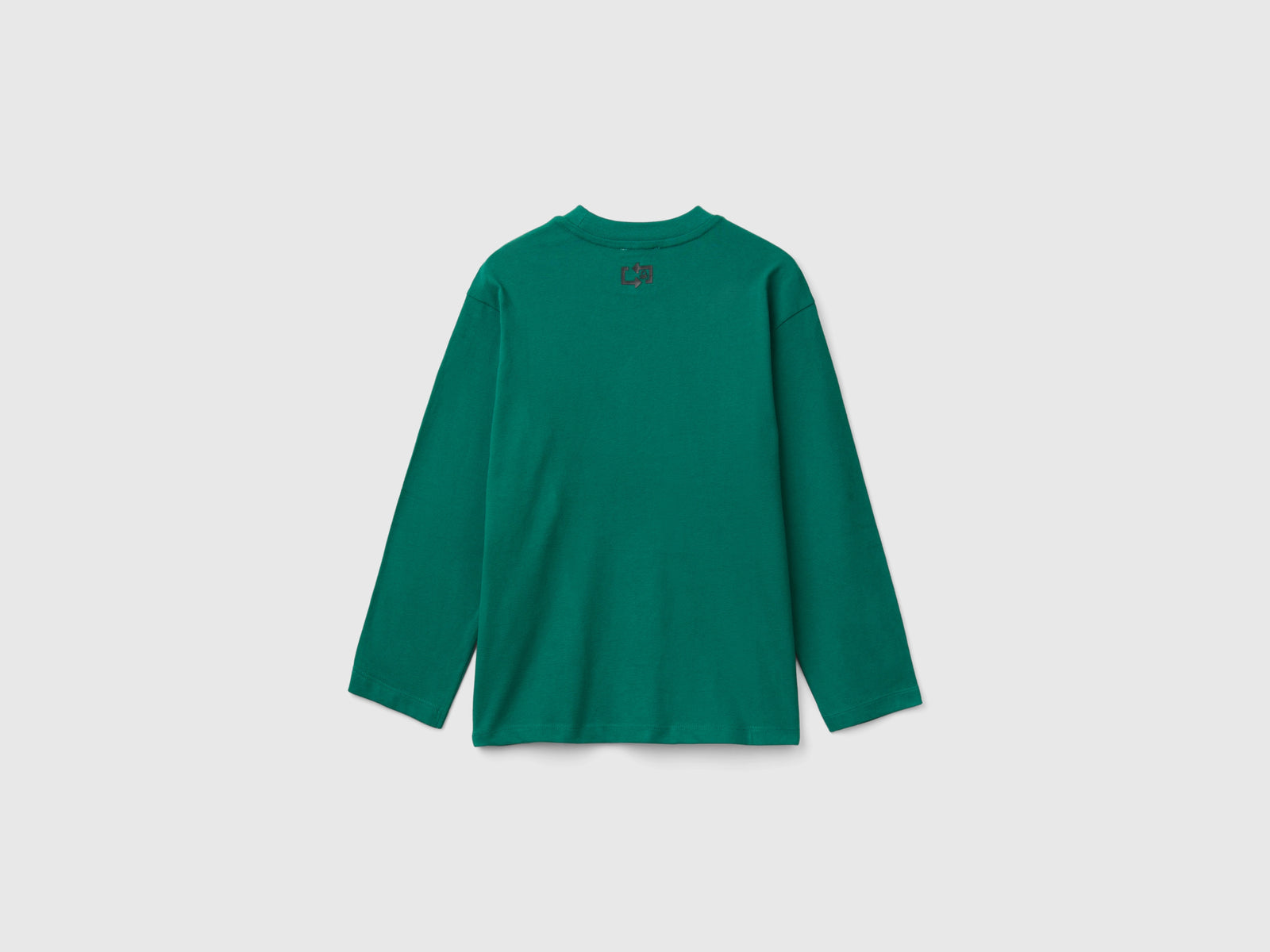 Organic cotton gamer t-shirt da bambino verde scuro 2 | Benetton Outlet
